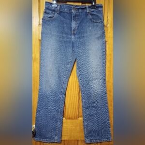 Women's Levi's Blue Bootcut Jeans with Classic Stretch, Size 10L
